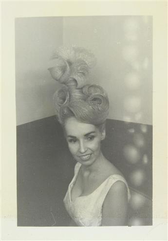 (WOMENS HAIR STYLES) Archive of Gert Baer, the King of Prussia, Pennsylvania-based hair dresser, with 280 photographs depicting a host
